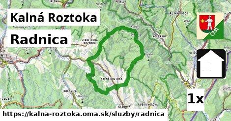 Radnica, Kalná Roztoka