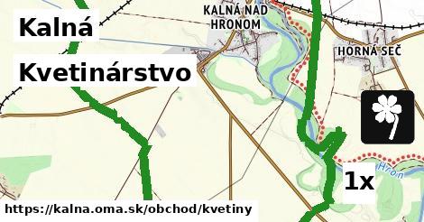 Kvetinárstvo, Kalná