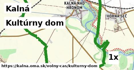 Kultúrny dom, Kalná