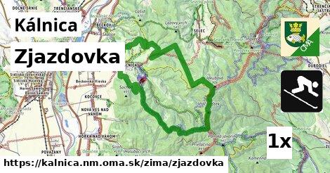 Zjazdovka, Kálnica