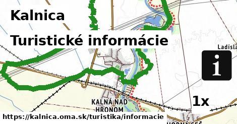 Turistické informácie, Kalnica