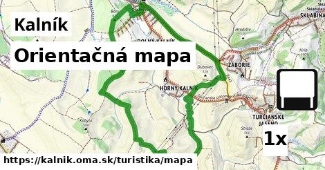 Orientačná mapa, Kalník