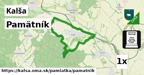 Pamätník, Kalša