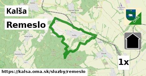 Remeslo, Kalša