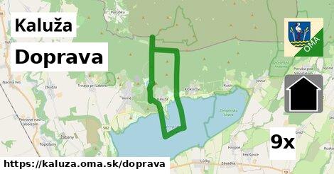 doprava v Kaluža