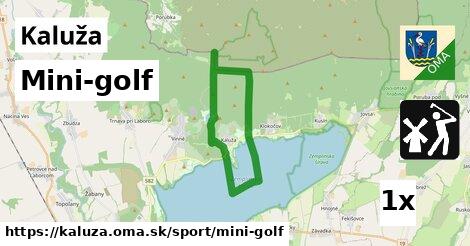 Mini-golf, Kaluža