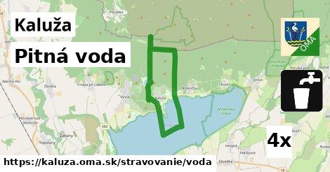 Pitná voda, Kaluža