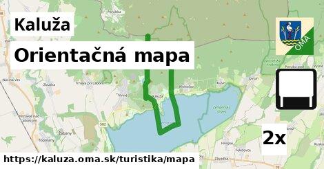 Orientačná mapa, Kaluža