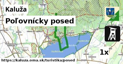 Poľovnícky posed, Kaluža