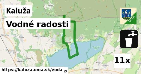 vodné radosti v Kaluža