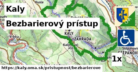 Bezbarierový prístup, Kaly