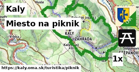 Miesto na piknik, Kaly