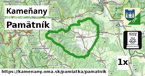 Pamätník, Kameňany