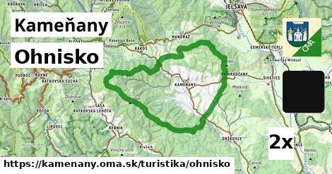 Ohnisko, Kameňany