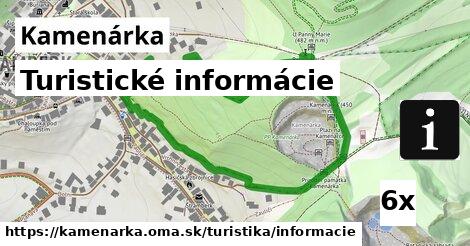 Turistické informácie, Kamenárka