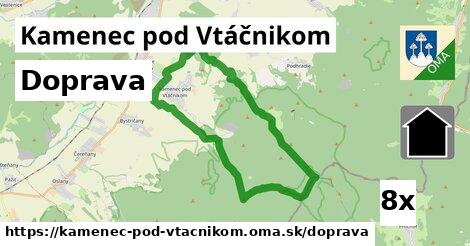 doprava v Kamenec pod Vtáčnikom