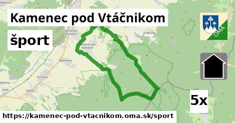 šport v Kamenec pod Vtáčnikom