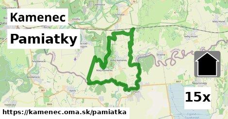 pamiatky v Kamenec