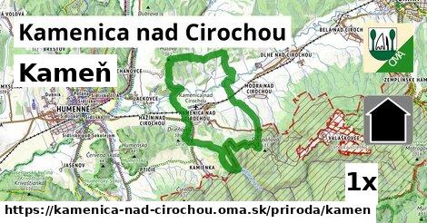 Kameň, Kamenica nad Cirochou