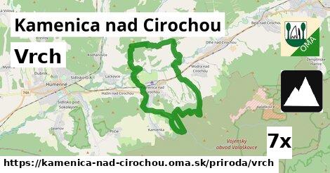 Vrch, Kamenica nad Cirochou