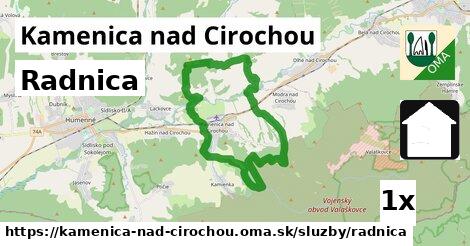 Radnica, Kamenica nad Cirochou