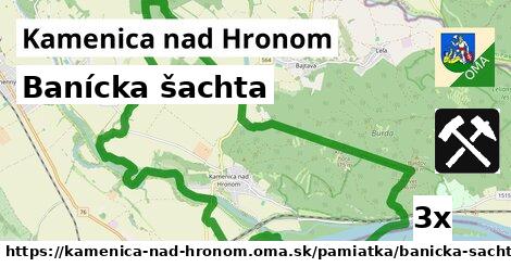 banícka šachta v Kamenica nad Hronom