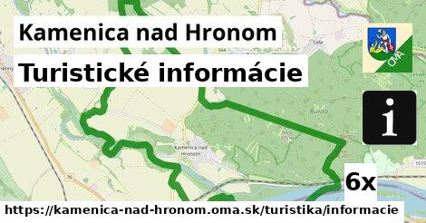 Turistické informácie, Kamenica nad Hronom