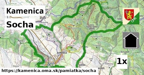 Socha, Kamenica