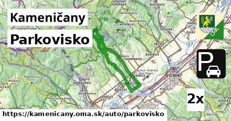 Parkovisko, Kameničany