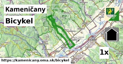 bicykel v Kameničany