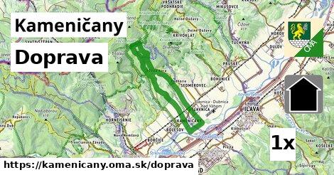 doprava v Kameničany