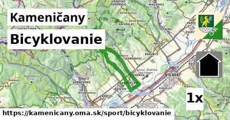 Bicyklovanie, Kameničany
