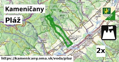 Pláž, Kameničany