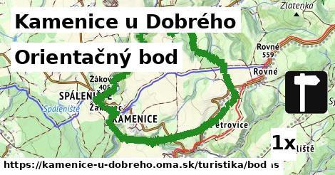 orientačný bod v Kamenice u Dobrého