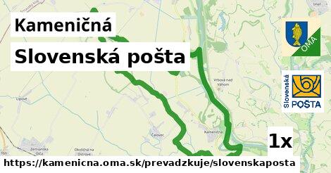 Slovenská pošta, Kameničná