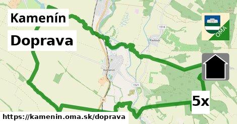 doprava v Kamenín