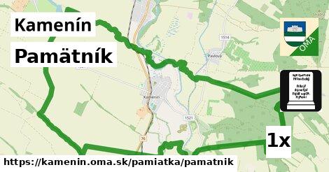 Pamätník, Kamenín