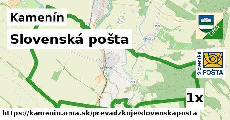 Slovenská pošta, Kamenín