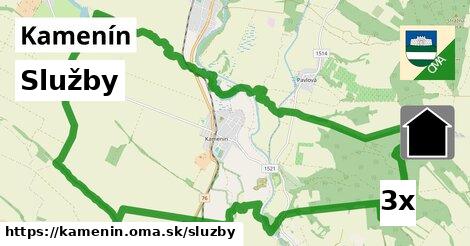 služby v Kamenín