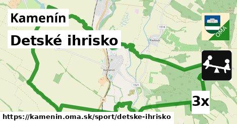 Detské ihrisko, Kamenín