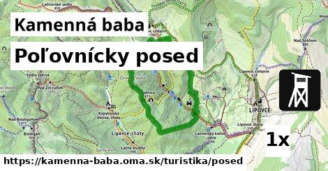 Poľovnícky posed, Kamenná baba