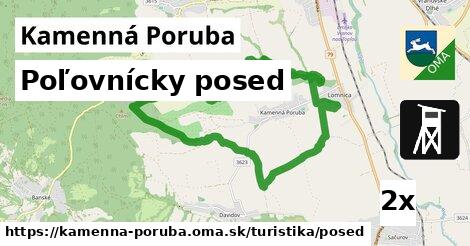 Poľovnícky posed, Kamenná Poruba