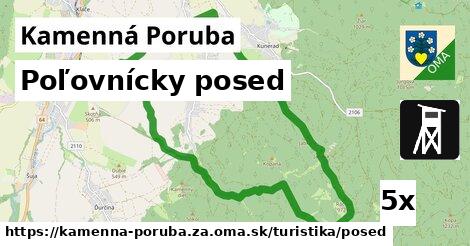 Poľovnícky posed, Kamenná Poruba, okres ZA