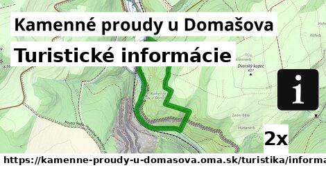 Turistické informácie, Kamenné proudy u Domašova