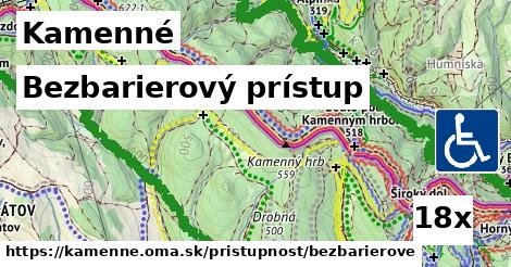 Bezbarierový prístup, Kamenné