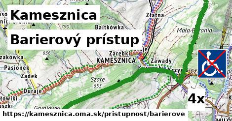 Barierový prístup, Kamesznica