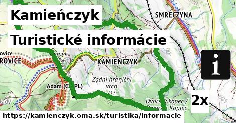 Turistické informácie, Kamieńczyk