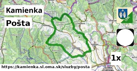 Pošta, Kamienka, okres SL