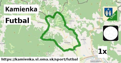 Futbal, Kamienka, okres SL