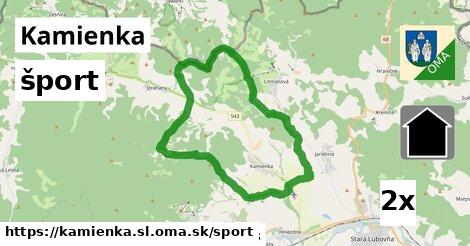 šport v Kamienka, okres SL